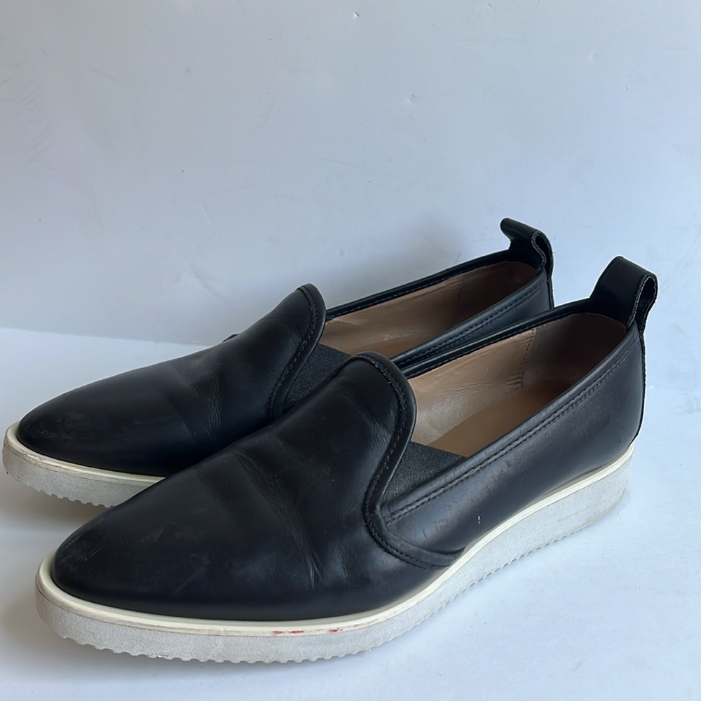 Everlane Black Leather Loafers